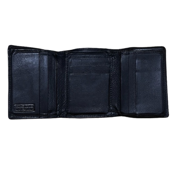 Vintage Black Leather Wallet - Picture 2 of 10